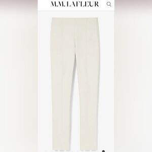 M.M. LaFleur Foster Pants In "Bone" Cream Beige Colored Pants Size 2